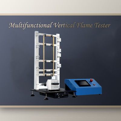 Buy Multifunctional Vertical Flammability Tester Machine ISO 6940 PLC Control online manufacture