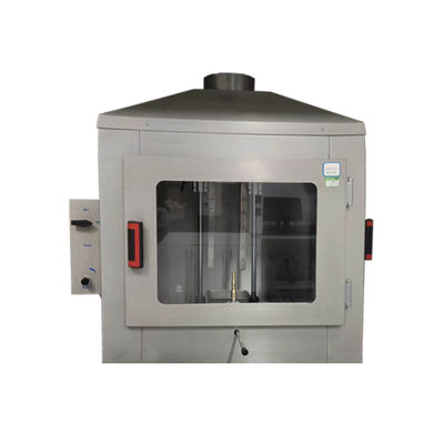 Купить ISO 11925 Single Flame Source Tester with Vertical or 45-degree Ignition and Stainless Steel Chamber for Building Material Testing Производство в сети