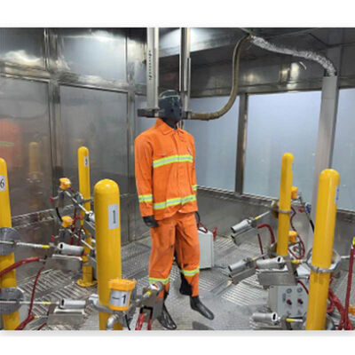 satın al ISO 13506 ASTM F1930 Koruyucu Giysi Mankeni Yanma Test Cihazı Çevrimiçi üretim
