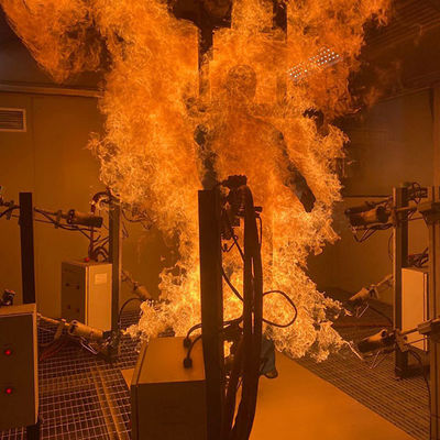 ISO 13506 ASTM F 1930 Prüfer für Schutzkleidung Brenn-Dummy-Tester für persönliche Schutzausrüstung
