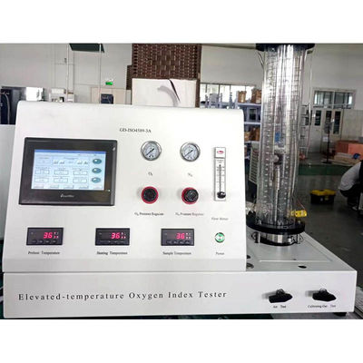 High Temperature Oxygen Index Tester ISO 4589-3 NES 715 For Insulation Foam Plastic Materials