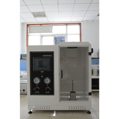 Vollautomatischer ISO 4589-2 Sauerstoff-Index-Tester ASTM D2863 LOI Kunststoff Feuerbeständigkeit